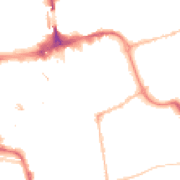 Night-time road noise heatmap for SR1 1NA
