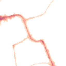 Night-time road noise heatmap for SR1 1PJ