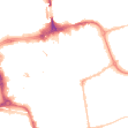 Night-time road noise heatmap for SR1 1RH