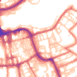 Daytime road noise heatmap for SR1 2AN
