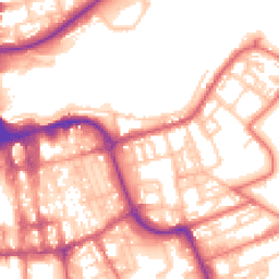 Daytime road noise heatmap for SR1 2AS