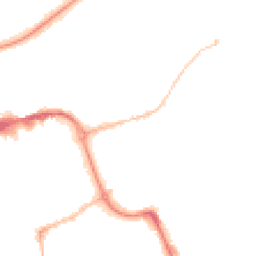 Night-time road noise heatmap for SR1 2AZ