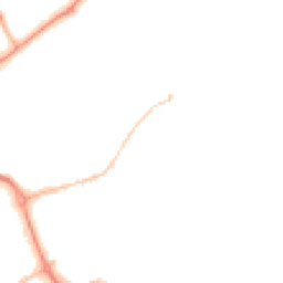 Night-time road noise heatmap for SR1 2DP