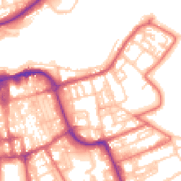 Daytime road noise heatmap for SR1 2DR
