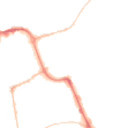 Night-time road noise heatmap for SR1 2HB
