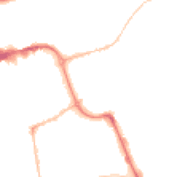 Night-time road noise heatmap for SR1 2HL