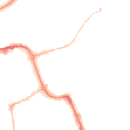 Night-time road noise heatmap for SR1 2HS