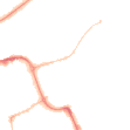 Night-time road noise heatmap for SR1 2LB