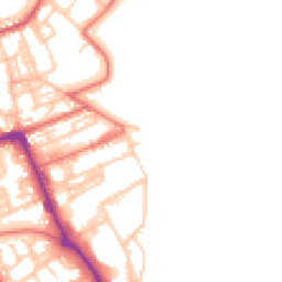 Daytime road noise heatmap for SR1 2NR