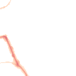 Night-time road noise heatmap for SR1 2NR