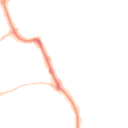 Night-time road noise heatmap for SR1 2NX