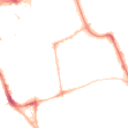Night-time road noise heatmap for SR1 2QQ