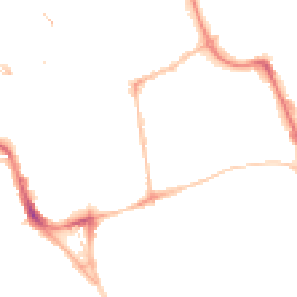 Night-time road noise heatmap for SR1 2QW