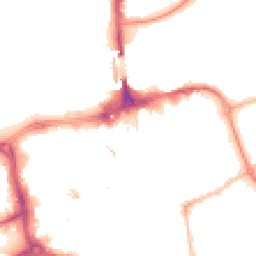 Night-time road noise heatmap for SR1 3BY