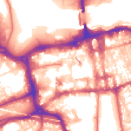 Daytime road noise heatmap for SR1 3DX