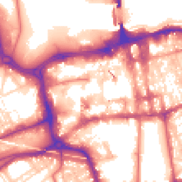 Daytime road noise heatmap for SR1 3EG