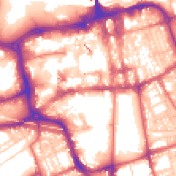 Daytime road noise heatmap for SR1 3JE