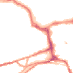 Night-time road noise heatmap for SR1 3QN