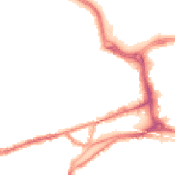 Night-time road noise heatmap for SR1 3SW