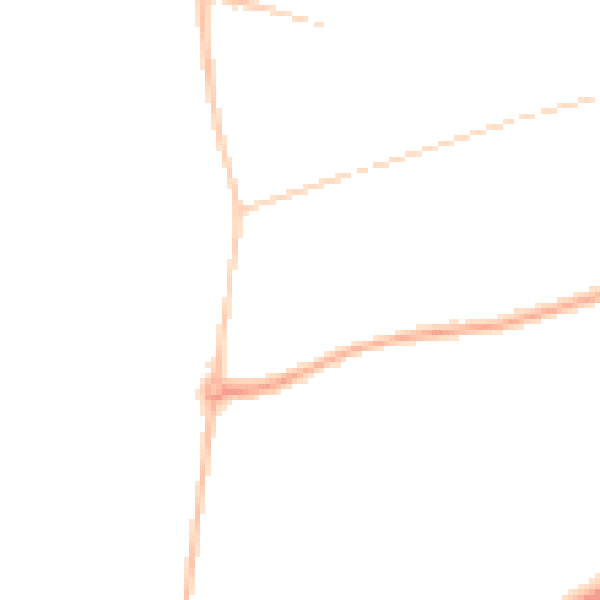Night-time road noise heatmap for SR4 0AZ