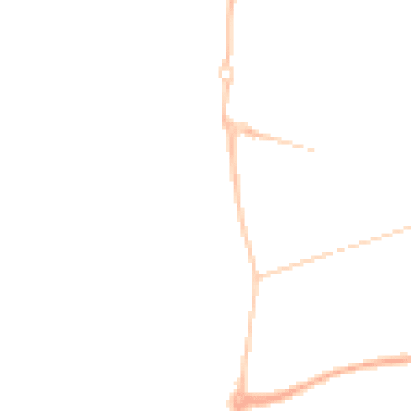 Night-time road noise heatmap for SR4 0BG