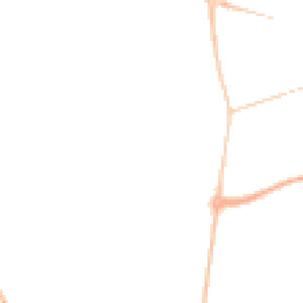 Night-time road noise heatmap for SR4 0BP