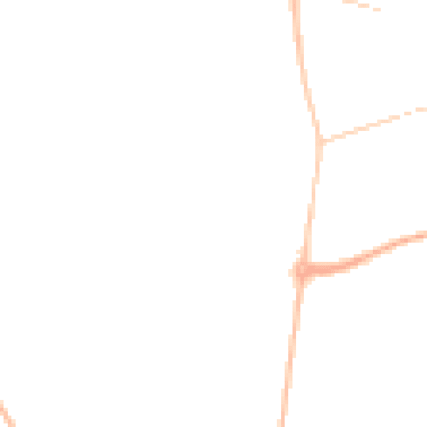 Night-time road noise heatmap for SR4 0BS