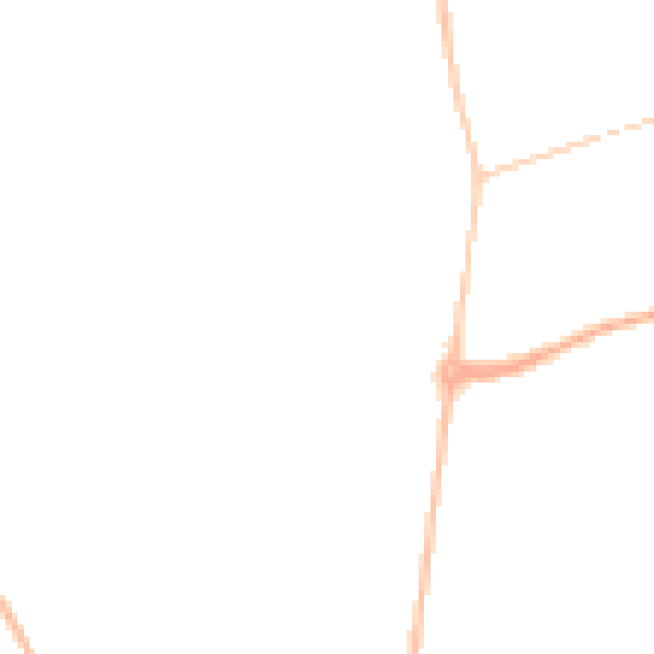Night-time road noise heatmap for SR4 0BT
