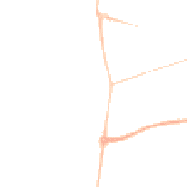 Night-time road noise heatmap for SR4 0DD