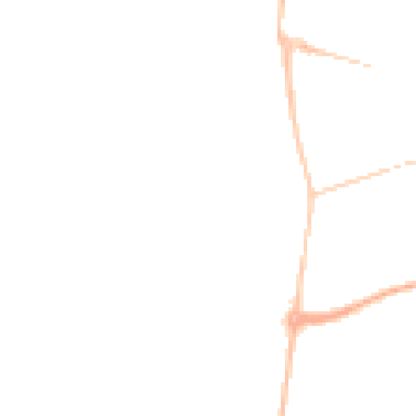 Night-time road noise heatmap for SR4 0DF