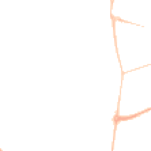 Night-time road noise heatmap for SR4 0DG
