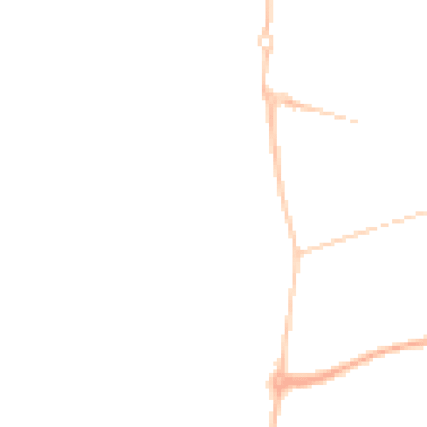 Night-time road noise heatmap for SR4 0DX