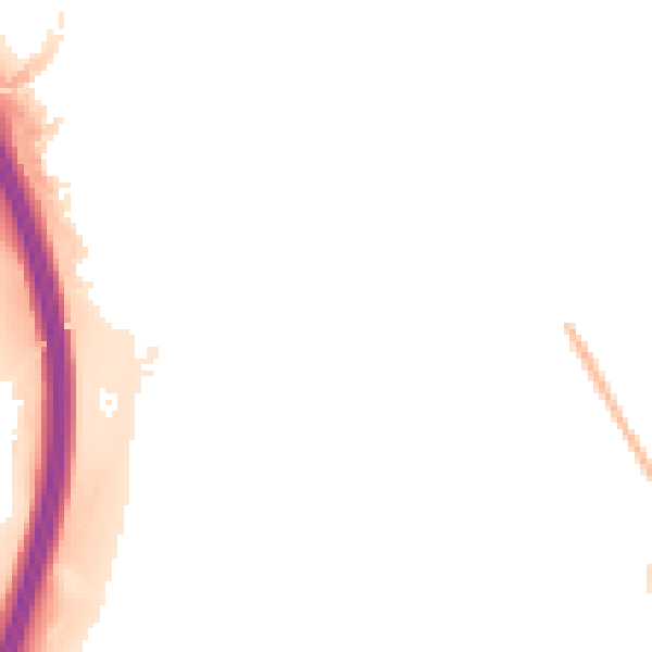 Night-time road noise heatmap for SR4 0JS
