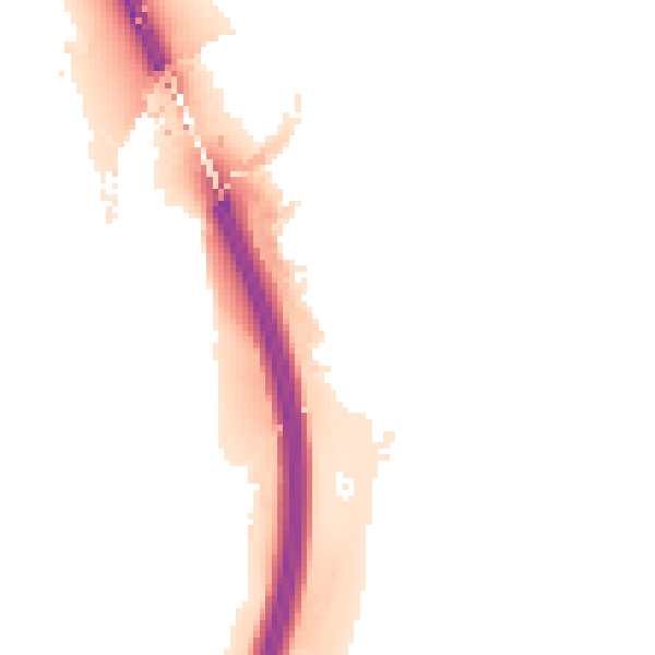 Night-time road noise heatmap for SR4 0LZ