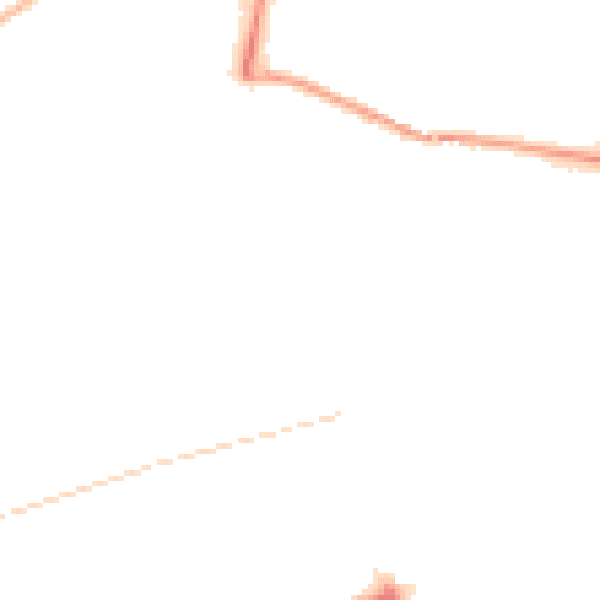 Night-time road noise heatmap for SR4 6QX