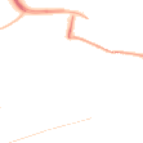 Night-time road noise heatmap for SR4 6TB