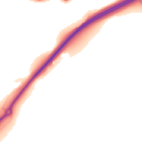 Daytime road noise heatmap for SR4 9JY