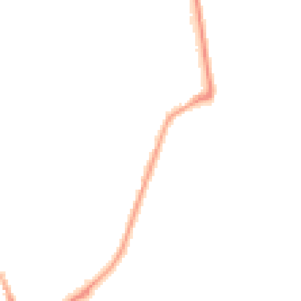Night-time road noise heatmap for SR6 0NL