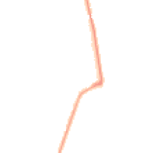 Night-time road noise heatmap for SR6 0PD