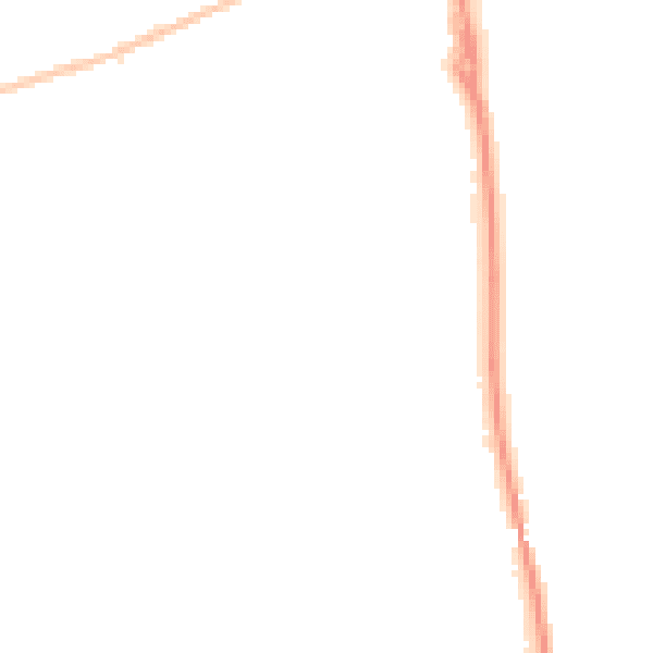 Night-time road noise heatmap for SR6 9DS