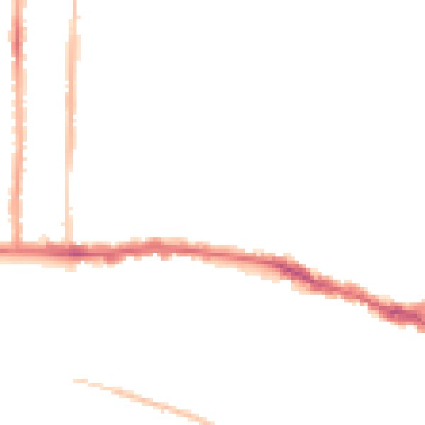 Night-time road noise heatmap for SS0 9QJ