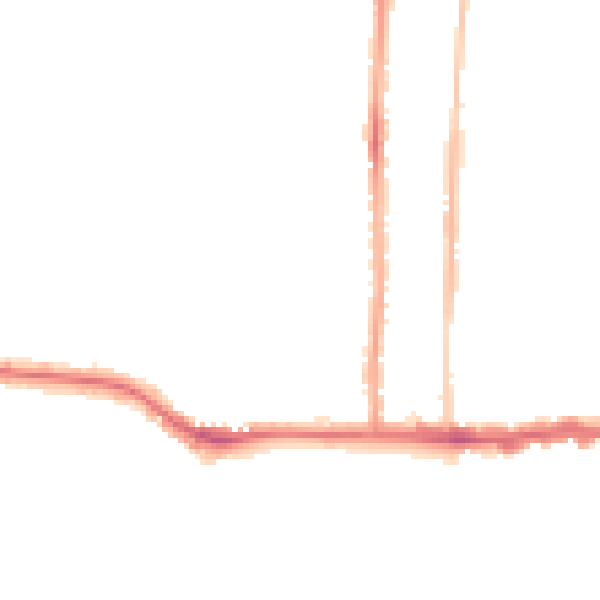 Night-time road noise heatmap for SS0 9XG