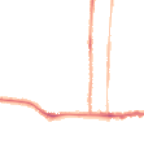 Night-time road noise heatmap for SS0 9XH
