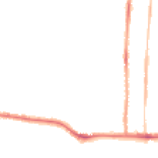 Night-time road noise heatmap for SS0 9XL