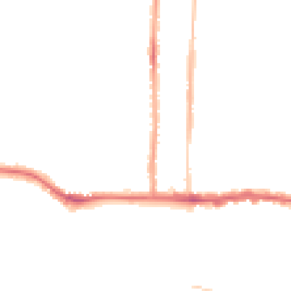 Night-time road noise heatmap for SS0 9XQ