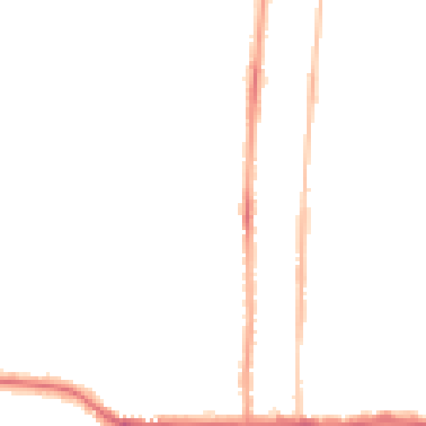 Night-time road noise heatmap for SS0 9XR