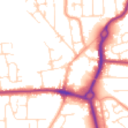 Daytime road noise heatmap for SS12 0AG