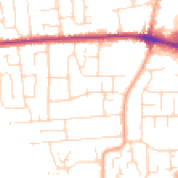 Daytime road noise heatmap for SS12 0DA