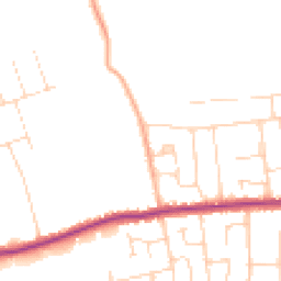 Daytime road noise heatmap for SS12 0EF