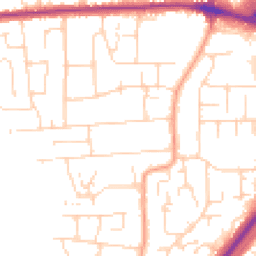 Daytime road noise heatmap for SS12 0LP